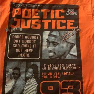 Poetic Justice- Graphic long sleeve t-shirt